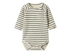 Lil Atelier turtledove/pewter stribet body